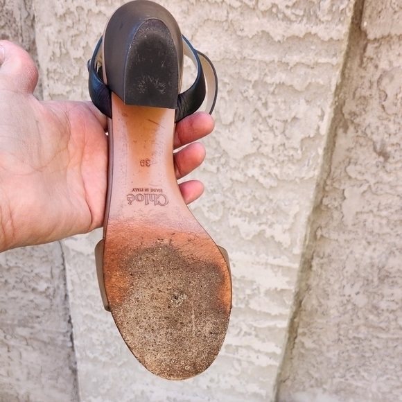 Chloe color block sandals‎ - Picture 6 of 8